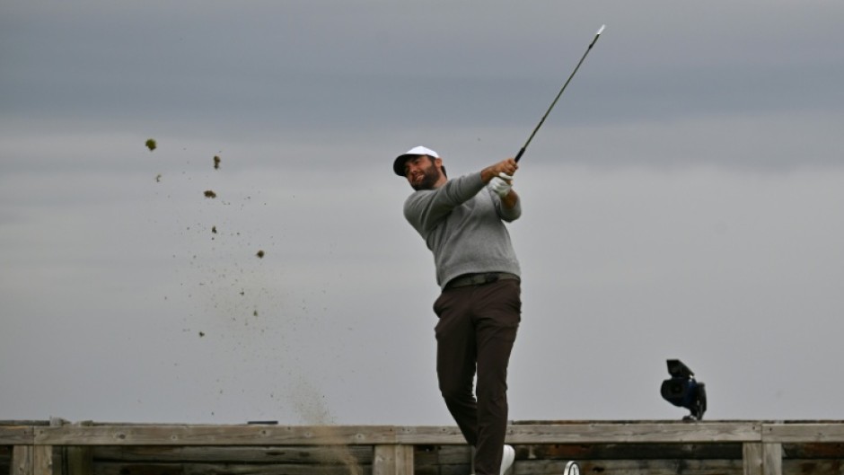Scottie Scheffler hit a three-under par first round at the British Open