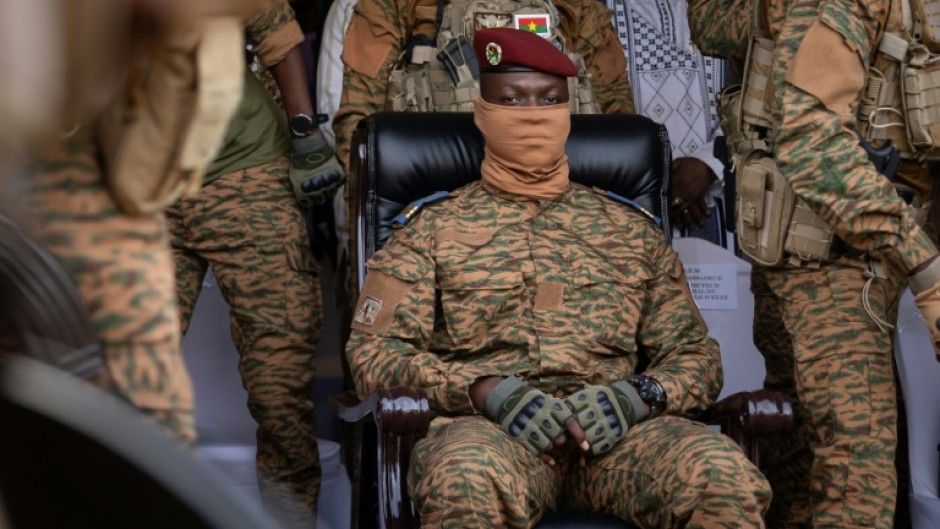 Captain Ibrahim Traore took power in a 2022 coup