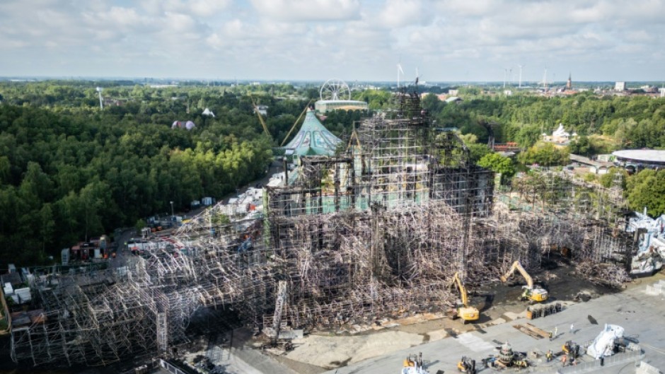 The main stage of the Tomorrowland music festival was destroyed by fire