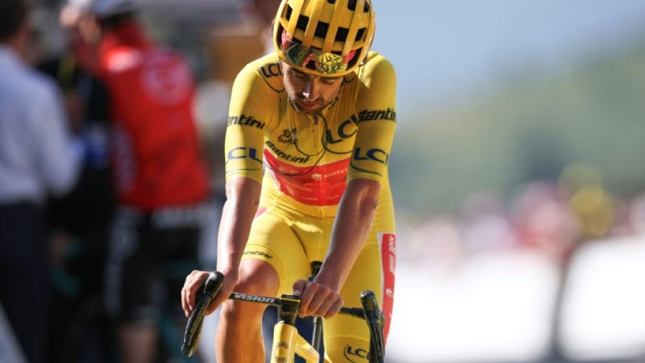 After two days in yellow Irishman Ben Healy gave up the overall lead of the Tour de France after a punishing stage 12 left him over 13 minutes off the pace