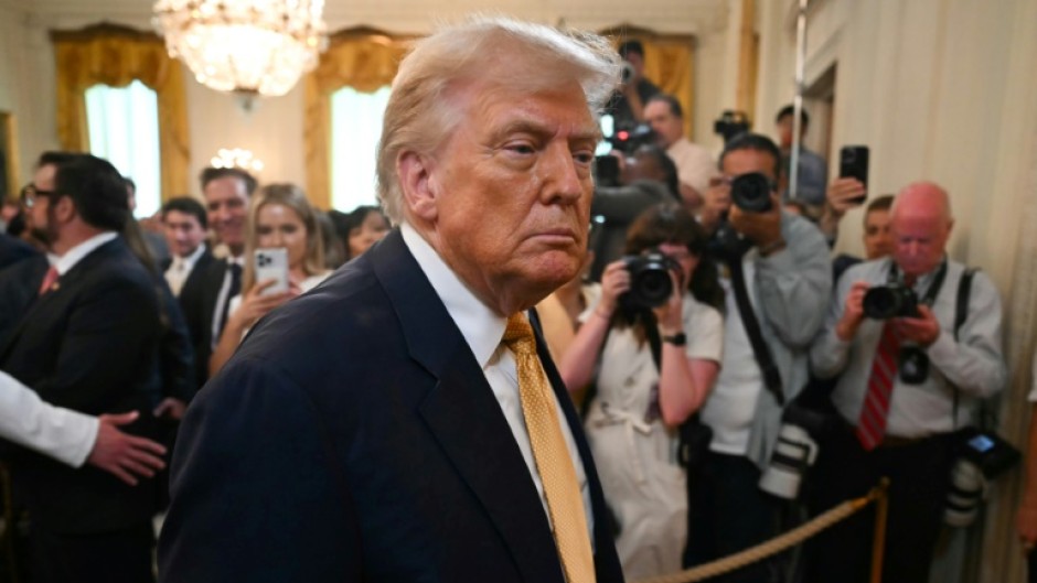 US President Donald Trump is seeking to dampen fallout from a bombshell Wall Street Journal report on his relationship with Jeffrey Epstein