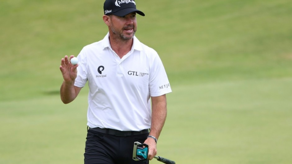 Brian Harman shot to the top of the leaderboard at the British Open on Friday
