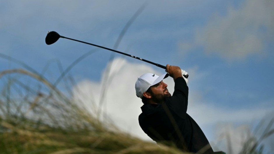Scottie Scheffler is closing in on his first British Open victory