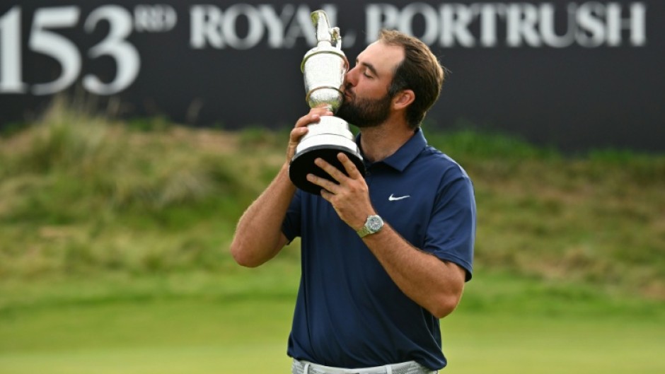 Scottie Scheffler eased to victory at the British Open
