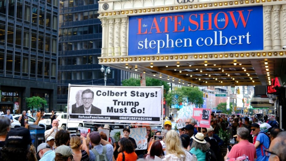 'The Late Show,' a storied US TV franchise dating back to 1993 when it was hosted by David Letterman, will go off the air in May 2026