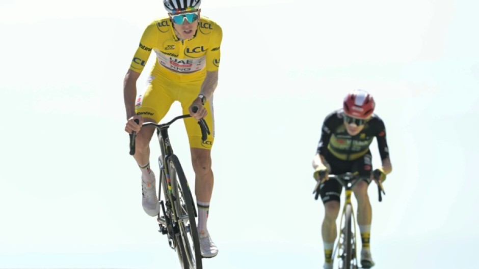 Tadej Pogacar and Jonas Vingegaard were eclipsed on the lunar landscape of Mont Ventoux