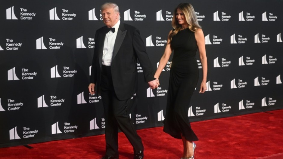 Trump attended the opening night of 'Les Miserables' at the Kennedy Center with First Lady Melania Trump