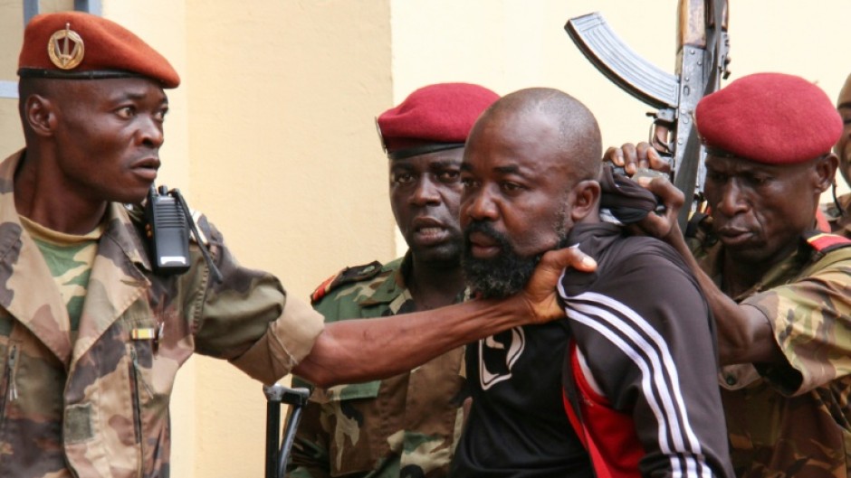 Yekatom was arrested after firing a gun in parliament