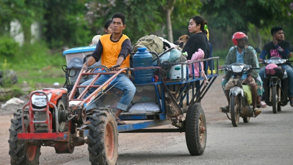 The deadliest fighting in over a decade between the two neighbours has sent thousands of villagers fleeing the border zone in Cambodia