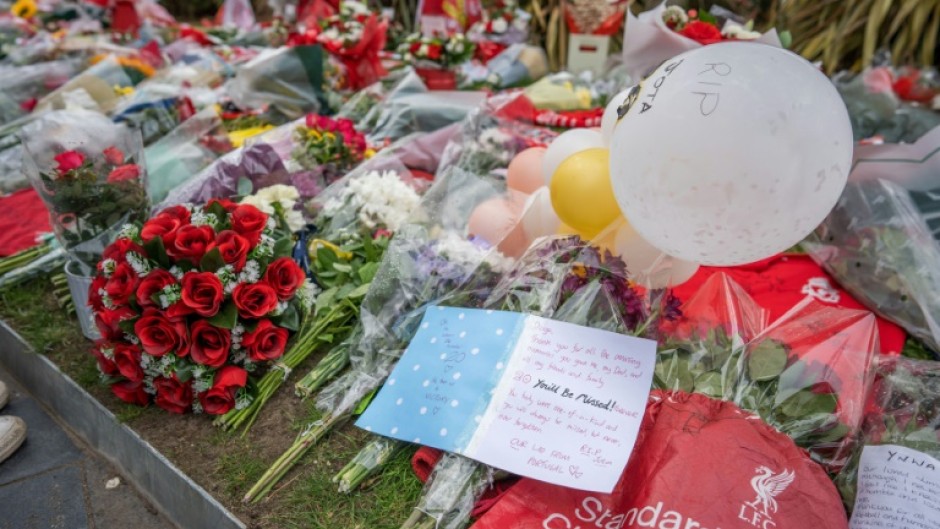 The tributes left at Anfield for Diogo Jota will be recycled to create a permanent memorial