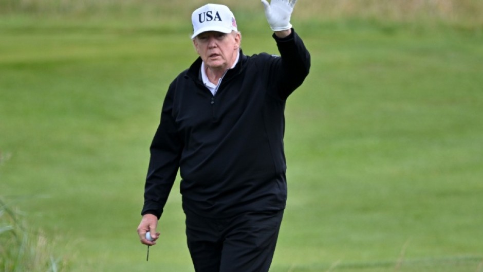 US President Donald Trump has said he sees a '50-50' chance of agreeing on a trade deal with the European Union