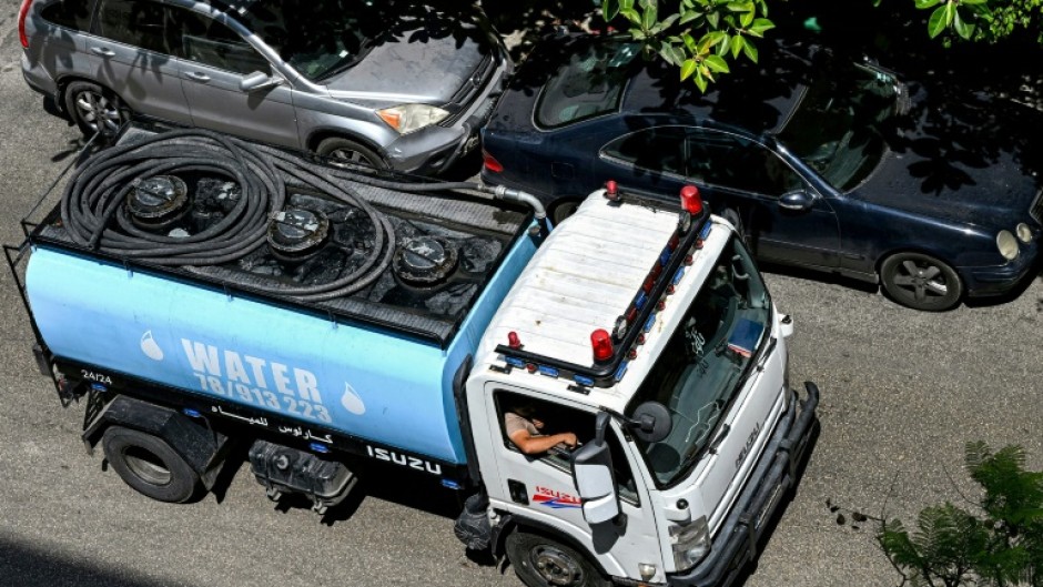 Beirut residents complain that buying trucked-in water is an undue financial burden