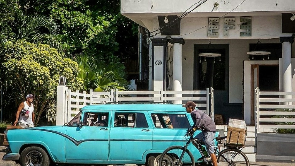 Cuban influencer Sandro Castro, grandson of Fidel, also owns the EFE bar in Havana