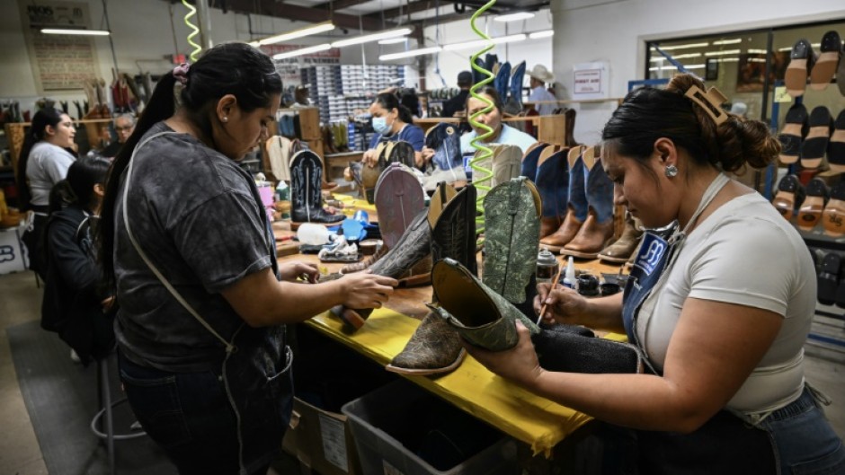 This US cowboy boot factory faces upheaval from new tariffs on South Africa, where most of the ostrich leather used is produced