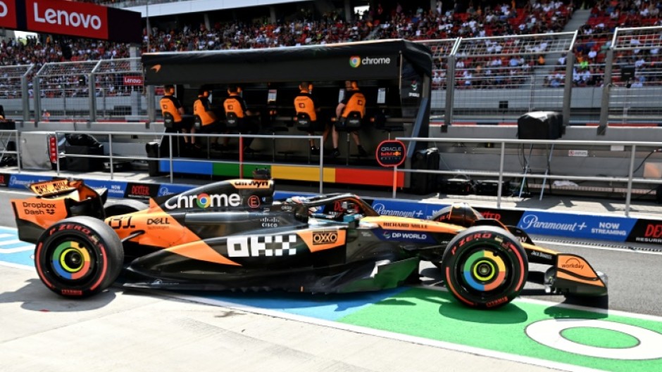 Oscar Piastri edged McLaren team-mate Lando Norris in the final practice session of the Hungarian Grand Prix