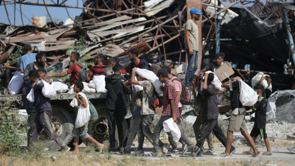 Aid agencies have warned that Gaza's population is facing a famine