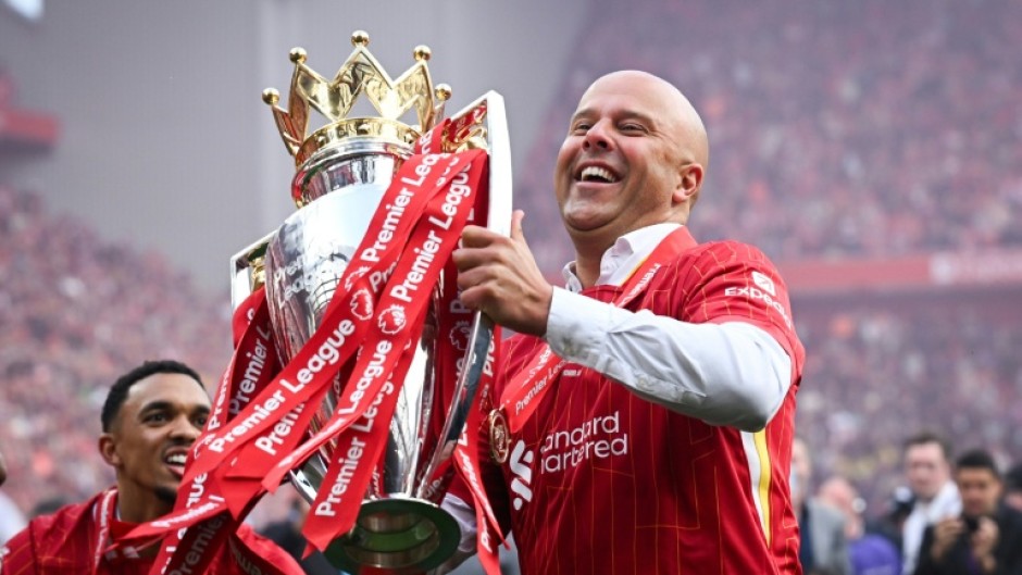 Arne Slot is aiming to retain Liverpool's Premier League title