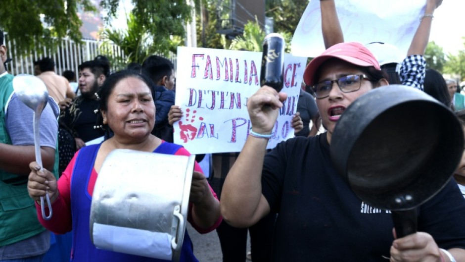 Bolivians have repeatedly taken to the streets in recent months to protest the government's handling of the economic crisis