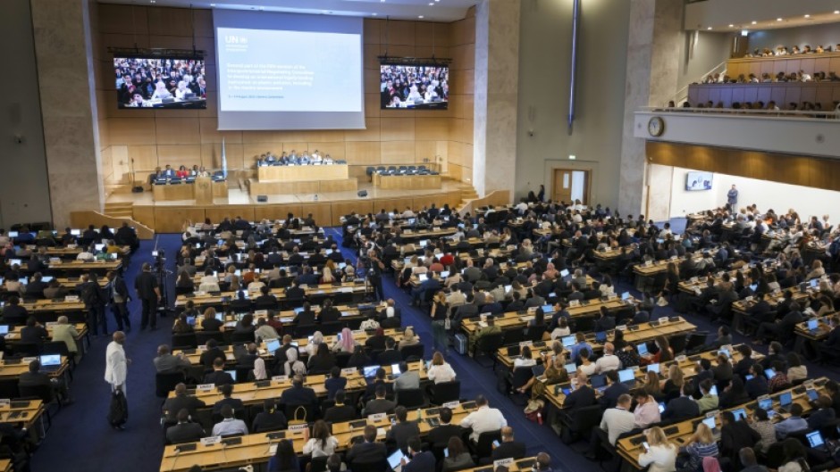 Talks on finalising an international, legally-binding instrument on plastic pollution are being held at the UN in Geneva