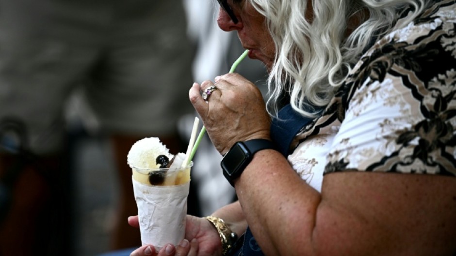 The Roman-style shaved ice is colourful, cheap and refreshing like no other