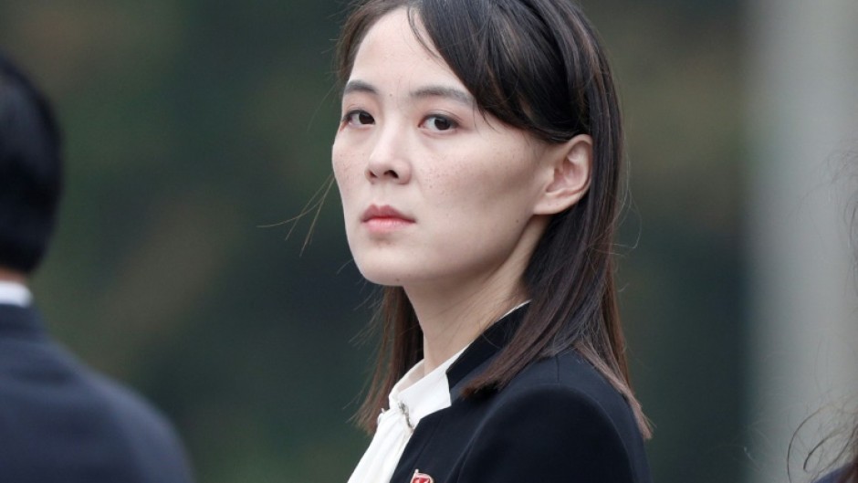Kim Yo Jong, the powerful sister of North Korea's leader, has denied reports by Seoul's military that Pyongyang removed propaganda loudspeakers along the border