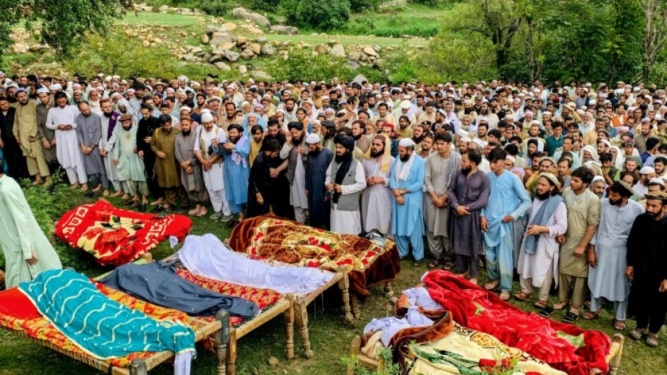 Flash floods have killed more than 300 people in northern Pakistan