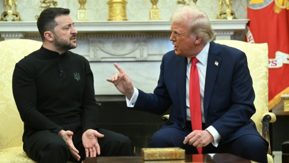 A February 28 meeting between US President Donald Trump and Ukraine's Volodymyr Zelensky saw a spectacular and fiery exchange between the world leaders