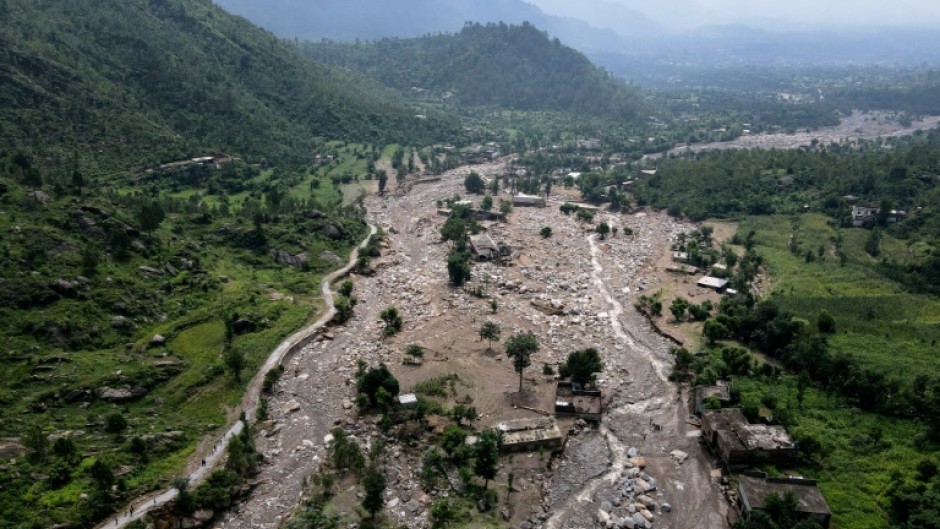Torrential rains across northern Pakistan since Thursday have caused flooding, rising waters and landslides that have swept away entire villages