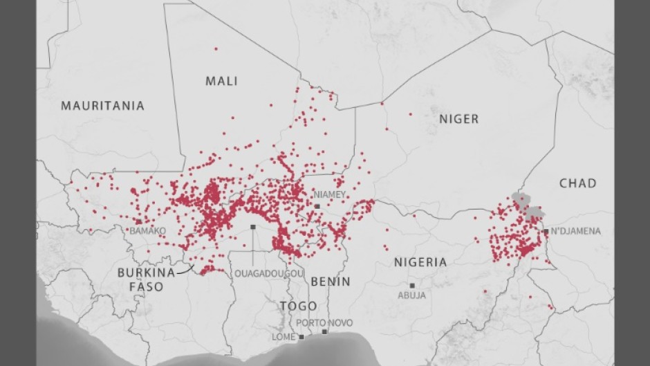 Jihadist violence in the Sahel region