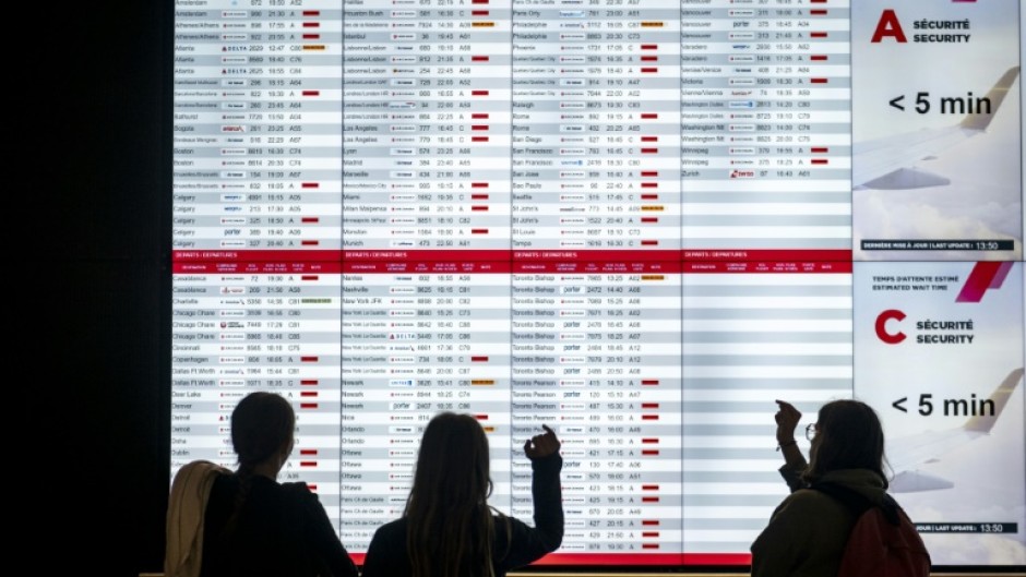 Air Canada said the strike forced cancellations impacting 500,000 people