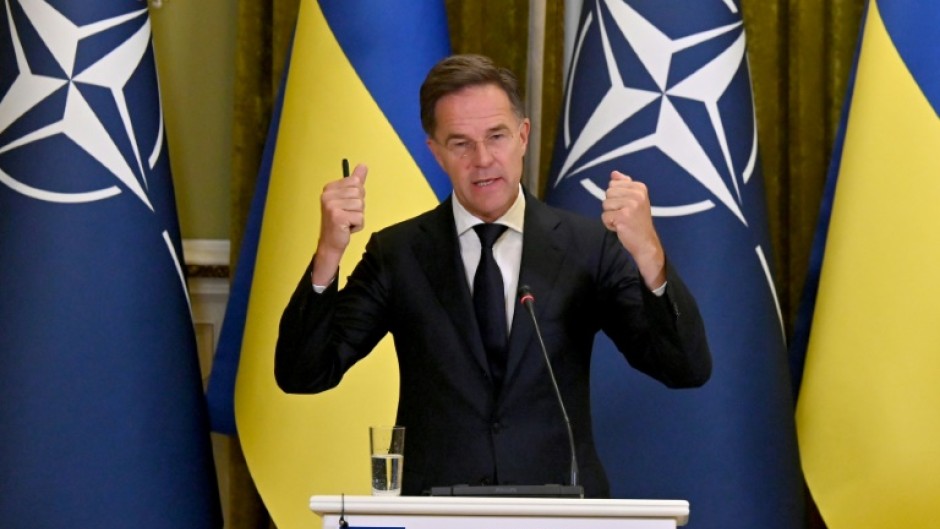 'Robust security guarantees will be essential,' said Rutte, speaking alongside Zelensky