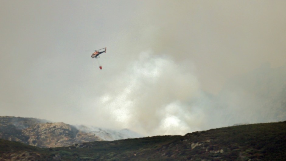 Helicopters have played a key role in the battle against wildfires in Spain