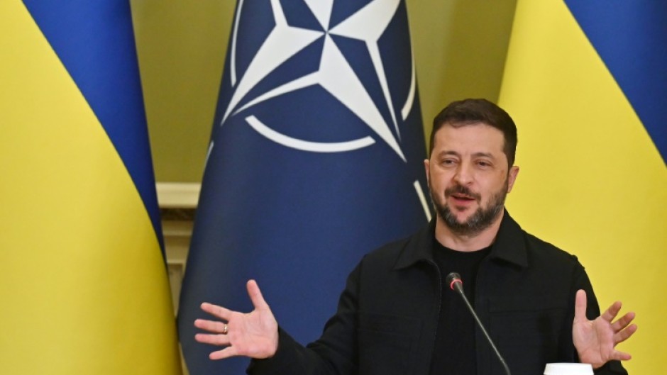 'When Russia raises the issue of security guarantees, I honestly do not yet know who is threatening them,' said Zelensky