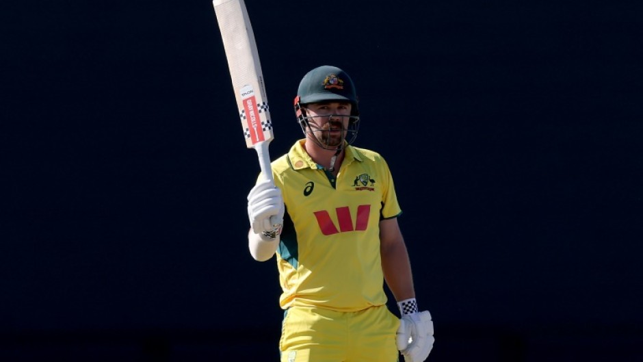 Australia's Travis Head hit a century in the 3rd one-day international against South Africa