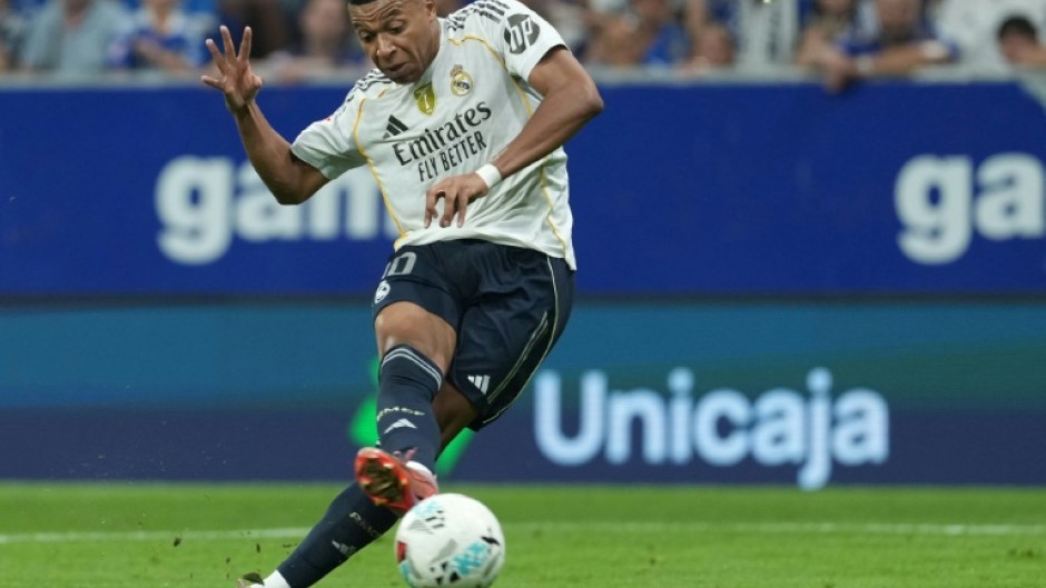 Kylian Mbappe has three goals in La Liga so far this season