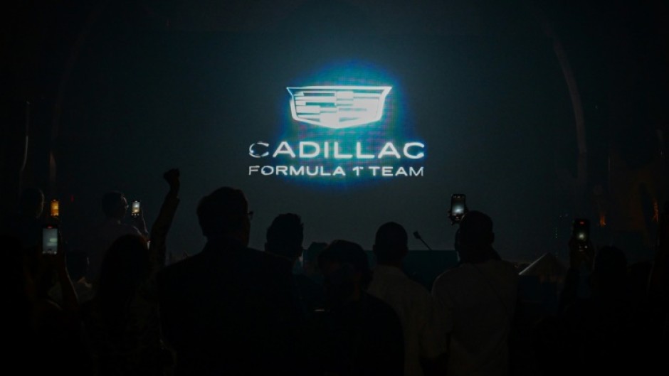 Cadillac's F1 logo unveiled in Miami earlier this year