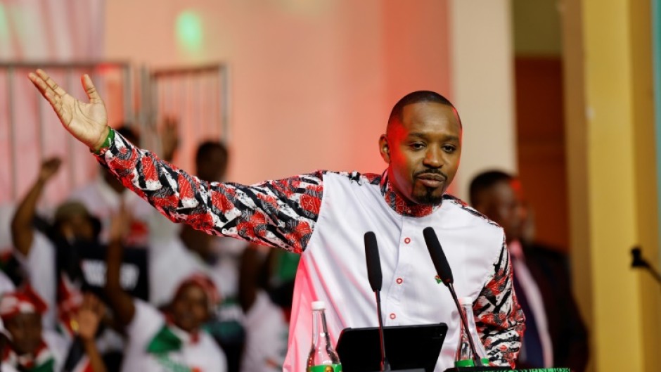 Kenyan activist Boniface Mwangi, 42, is an outspoken critic of President William Ruto