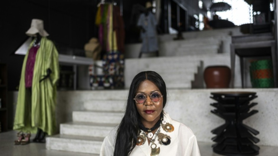 Reni Folawiyo, founder of Alara concept store in Lagos, promotes what she calls 'Afro-lux'