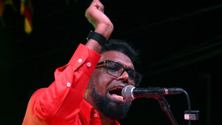 Guyana's President Irfaan Ali, who has presided over an oil boom, is seeking a second term in Monday's general election