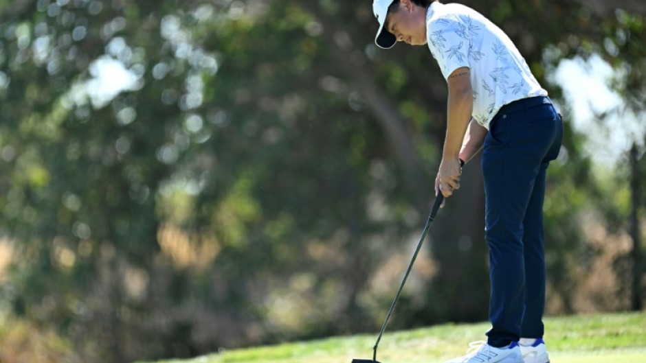 Australian golfer Jeffery Guan lost the sight in his left eye in a freak accident