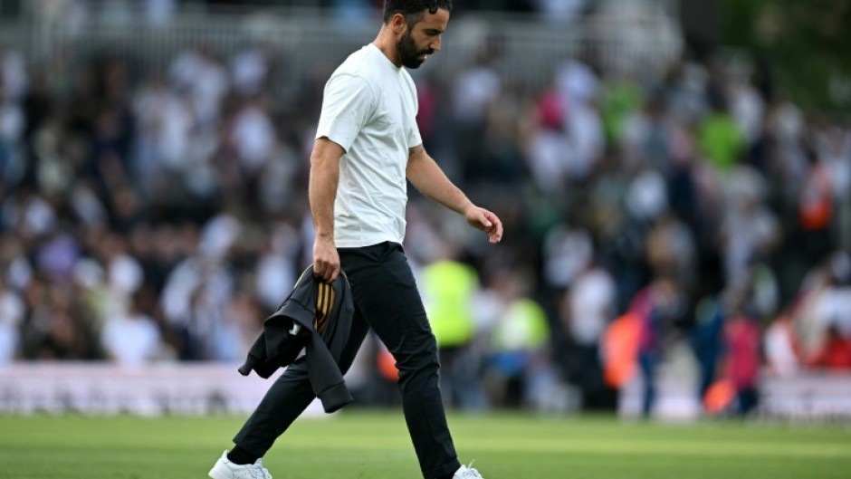 Manchester United manager Ruben Amorim is under pressure after a loss to fourth-tier Grimsby in the League Cup