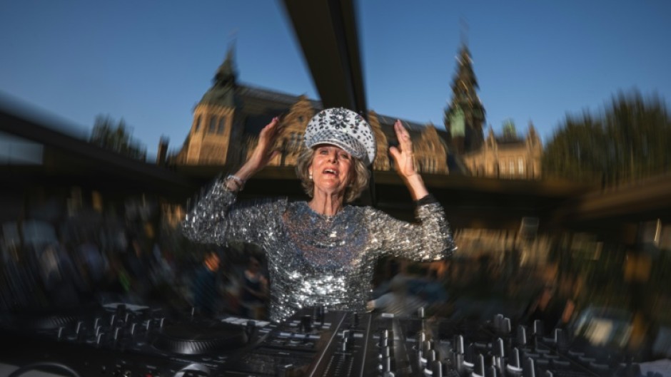 DJ Gloria sometimes closes her nights with AC/DC's 'Thunderstruck'