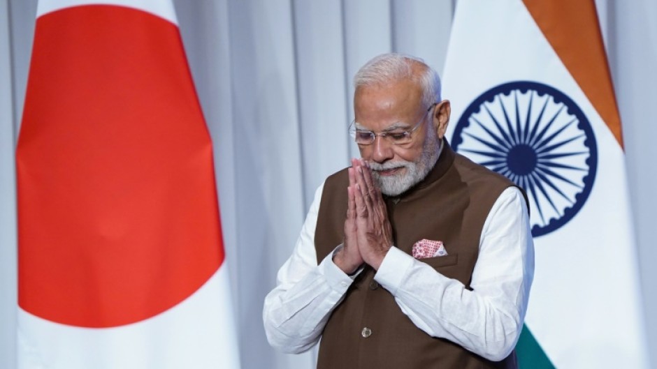 Modi's two-day visit -- a stopover before going to China -- will see Japan unveil 10 trillion yen ($68 billion) in investments over the next 10 years, according to media reports