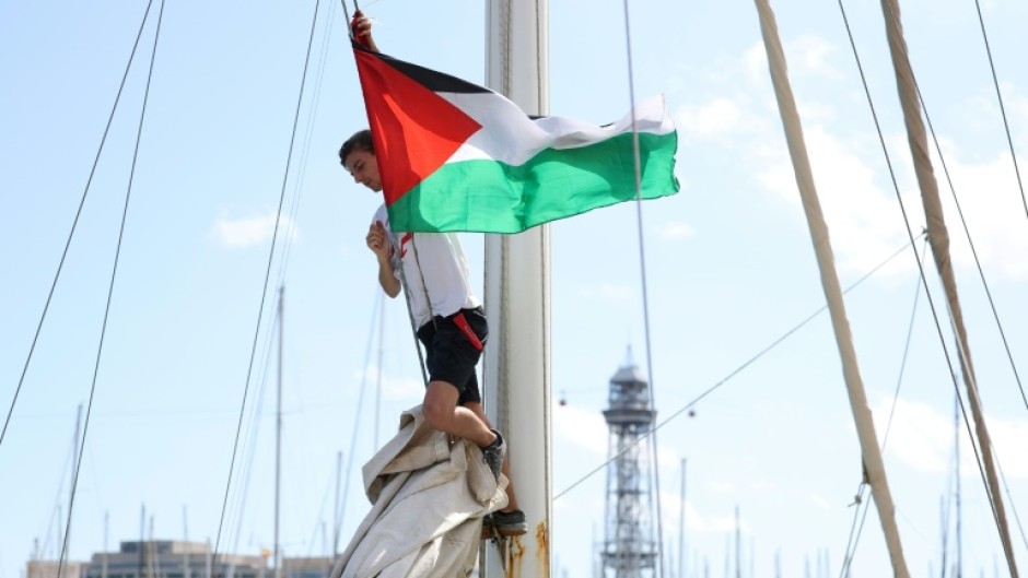 The flotilla includes activists from several countries, European lawmakers and public figures