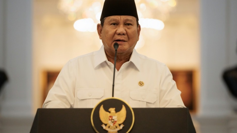 Indonesian President Prabowo Subianto said some actions at protests over economic conditions were 'leaning towards treason and terrorism'