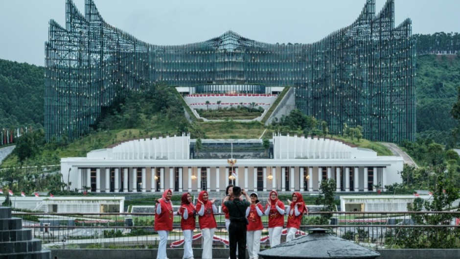 Indonesia's would-be new capital Nusantara attracts tourists and construction workers, but remains mostly silent