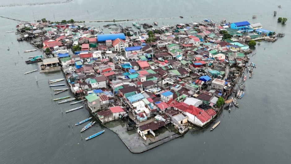 Manila Bay is swallowing the Philippines' Pugad Island, where land subsidence is being exacerbated by rising sea levels