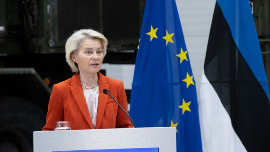 EU chief Ursula von der Leyen was in Bulgaria during a tour of seven countries on the bloc's eastern flank, which are more exposed to Russian hybrid threats