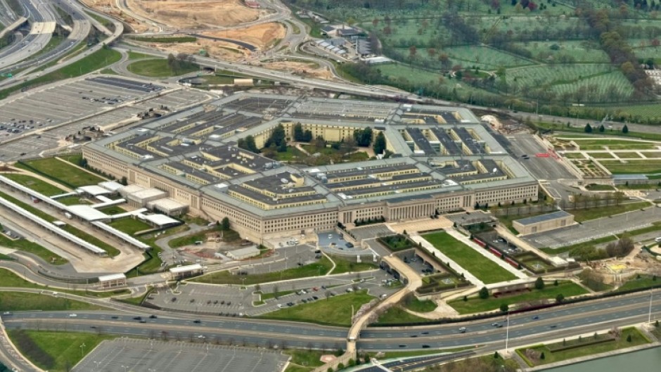 An aerial view of the Pentagon