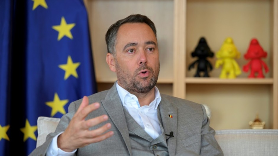 'For Belgium, confiscating Russian sovereign assets is not an option,' Prevot told AFP